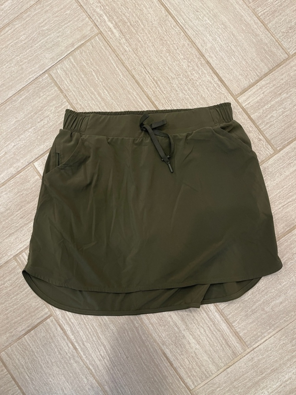 All in Motion Olive Green Athletic Skort with Waistband